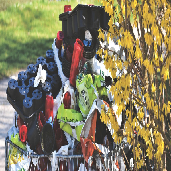 waste worker team member